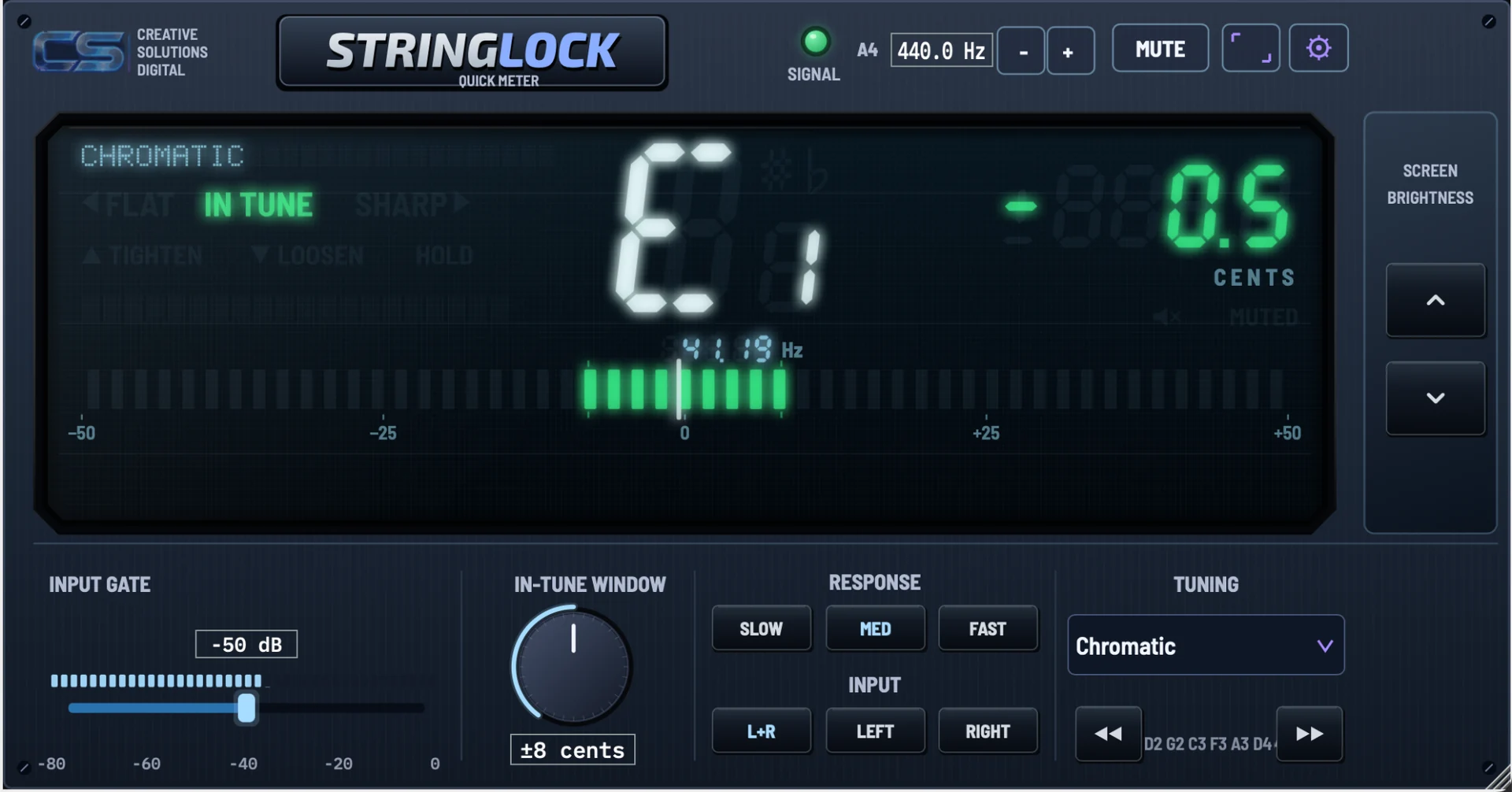 StringLock needle mode